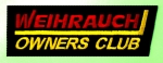 Weihrauch Owners Club Sew On Embroidered Badge
