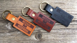 Wessex 4 x 4 Leather Keyring