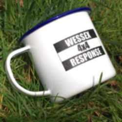 Wessex 4 x 4 Enamel Mug